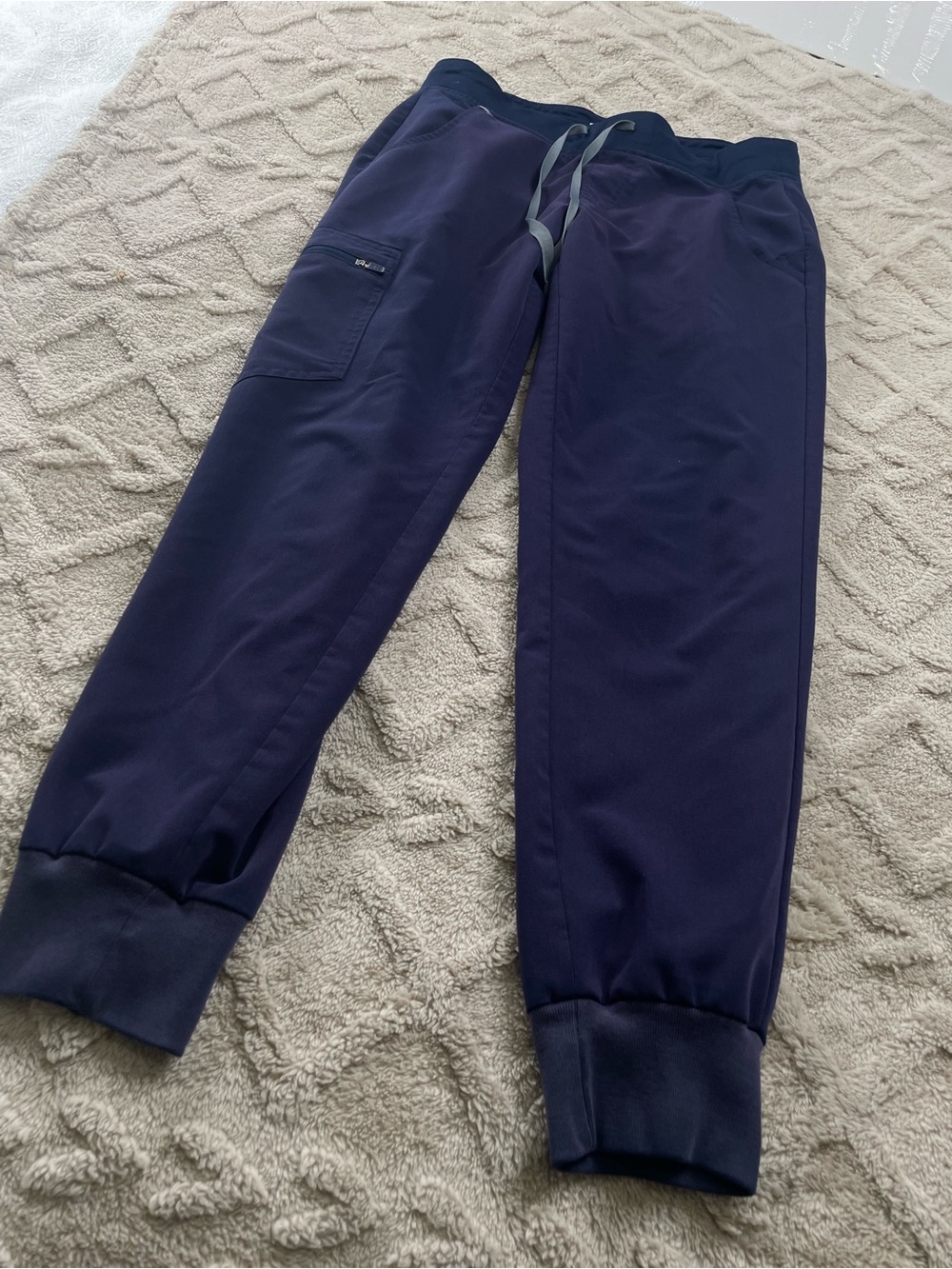 Figs  Navy Blue Jogger Scrub Pants 
Size Small/ P. Medical Staff
